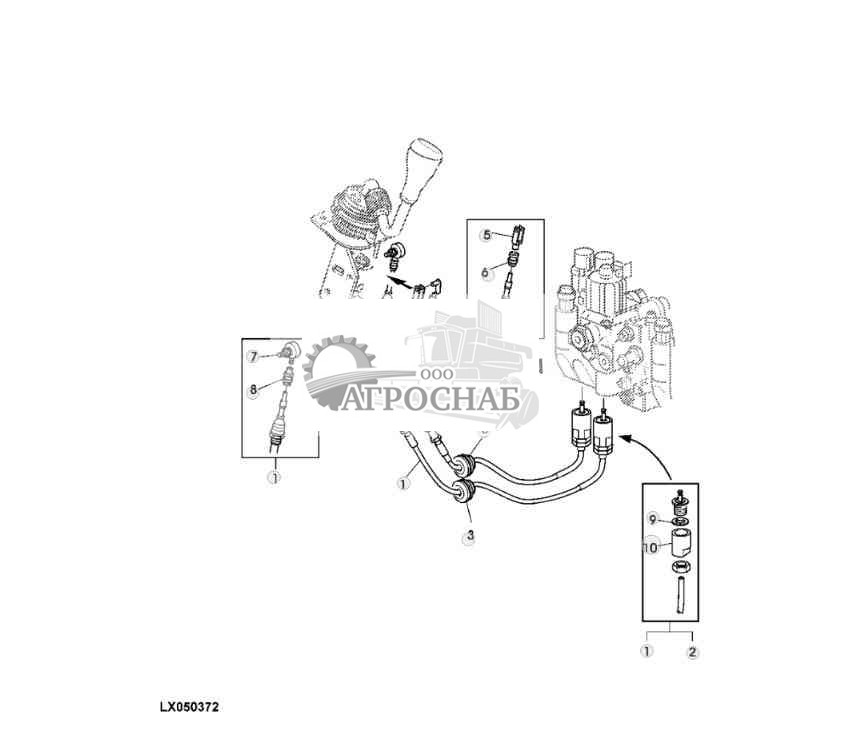 БОУДЕН-ТРОСЫ ДЛЯ УБИРАЕМОЙ МНОГОФУНКЦИОНАЛЬНОЙ РУКОЯТКИ ДЛЯ M-ICV  SCV 